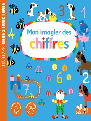 cover image of Mon imagier des chiffres